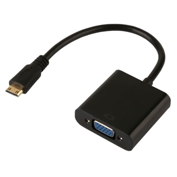 POWERTECH αντάπτορας mini HDMI σε VGA ...