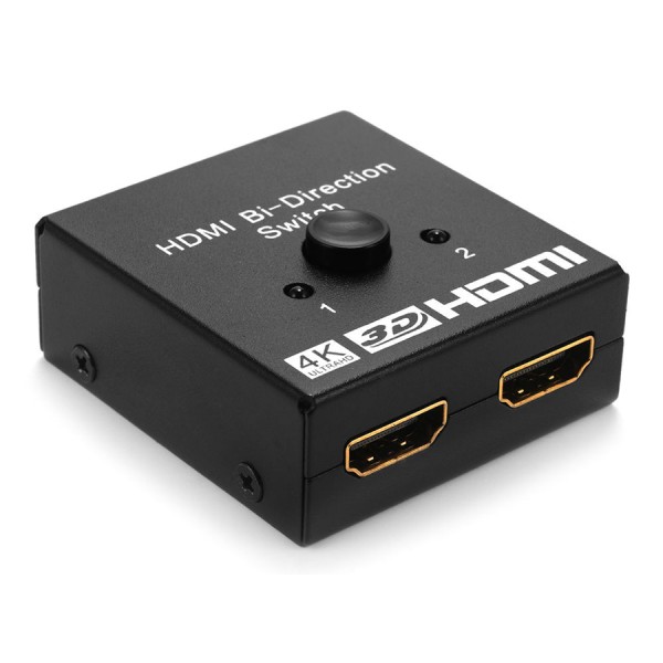 POWERTECH HDMI switch CAB-H112, 2 σε 1, 4K, bidi...