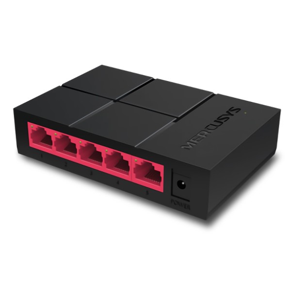 MERCUSYS Desktop Switch MS105G, 5x 10/100/1000 Mbp...