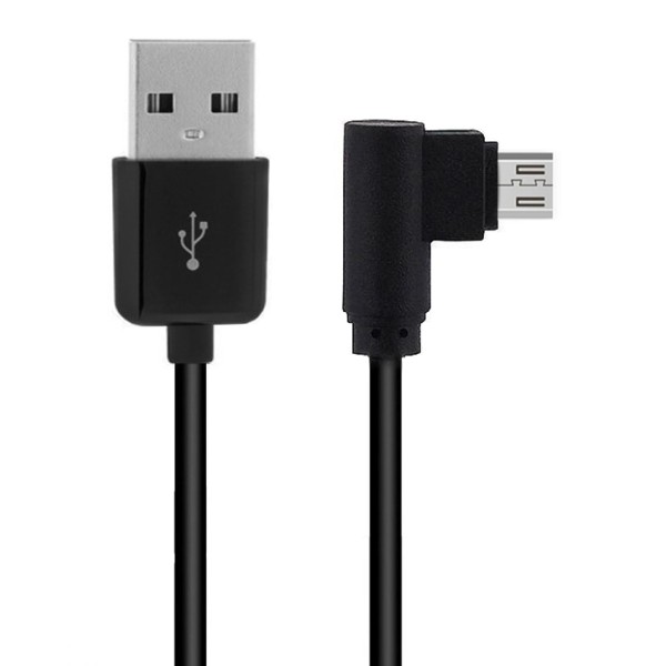 POWERTECH καλώδιο USB σε USB Micro 90° C...