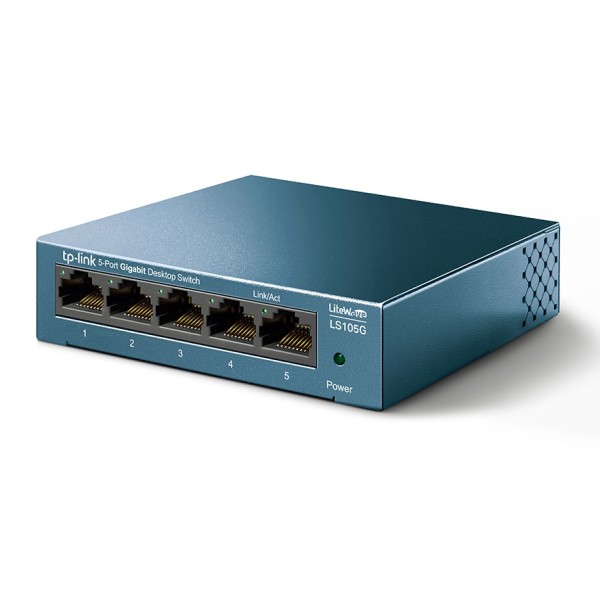 TP-LINK Desktop Switch LS105G, 5-port 10/100/1000M...