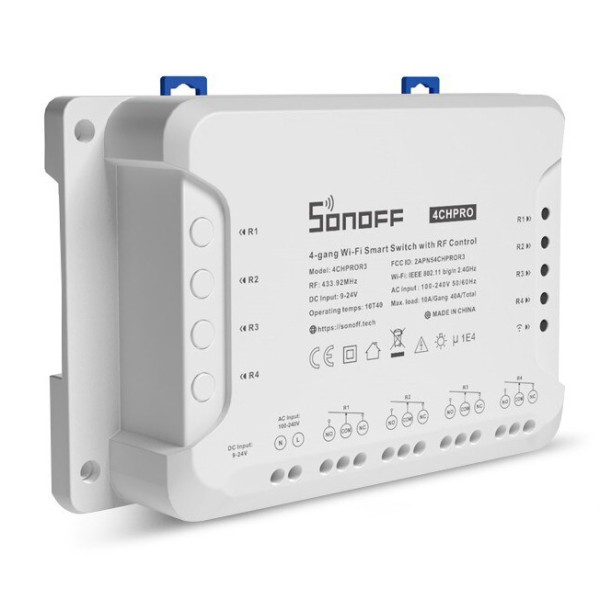 SONOFF Smart Διακόπτης 4CH PRO R3, 4 θέ...