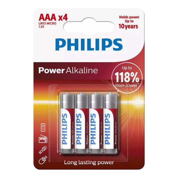 PHILIPS Power αλκαλικές μπαταρίε...