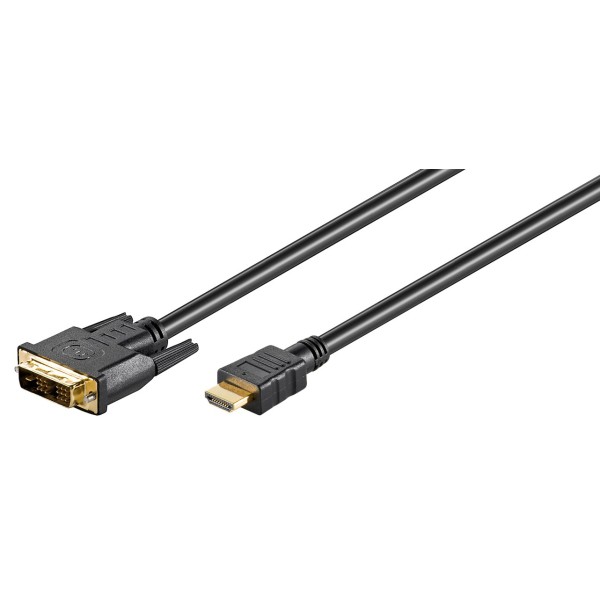 GOOBAY καλώδιο DVI-D σε HDMI 51580, 2m, ...