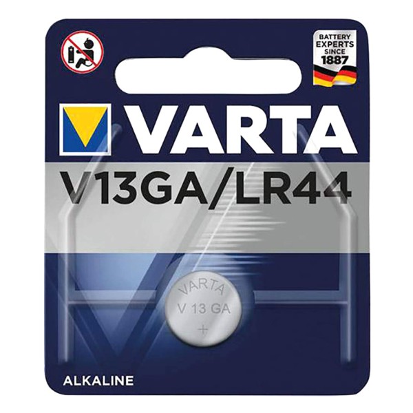 VARTA αλκαλική μπαταρία LR44, 1.5V...