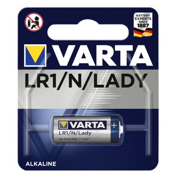 VARTA αλκαλική μπαταρία LADY LR1 N...