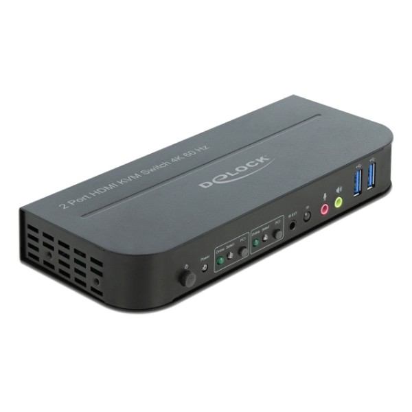 DELOCK HDMI KVM Switch 11481, 2 ports, USB 3.0, Au...