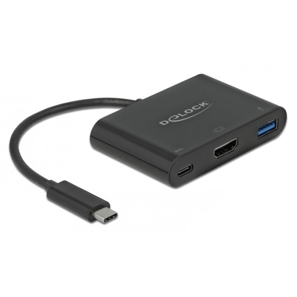 DELOCK docking station 64091, 3 θυρών, USB-C ...