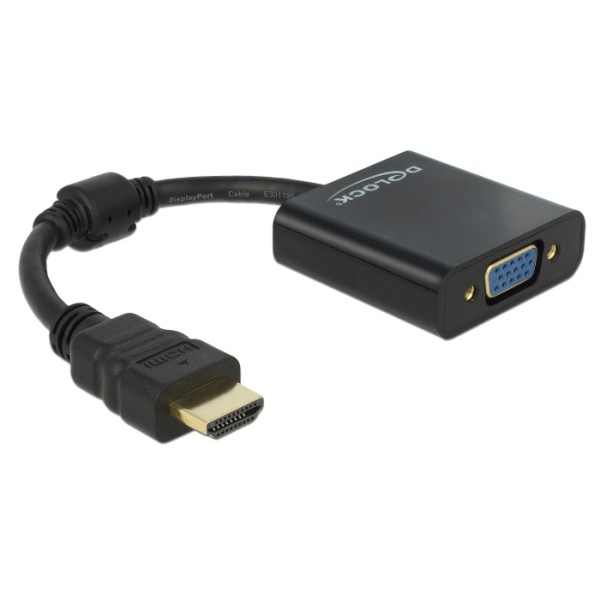 DELOCK αντάπτορας HDMI σε VGA 65512, 1...