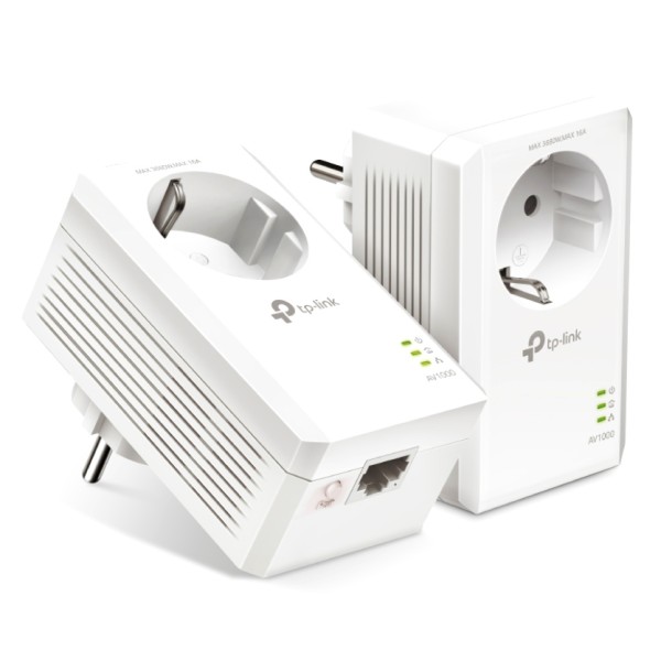 TP-LINK Powerline kit TL-PA7017P, Passthrough, AV1...