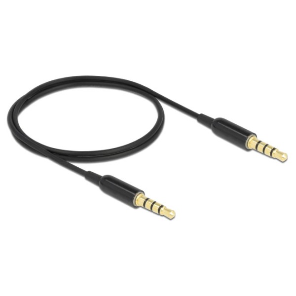 DELOCK καλώδιο 3.5mm 66075, CTIA, 32AWG, 0....