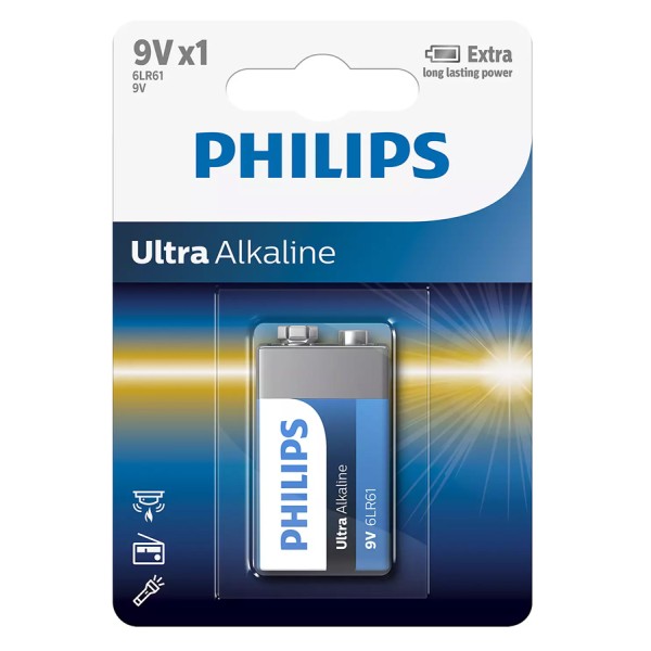 PHILIPS Ultra αλκαλική μπαταρία 6L...