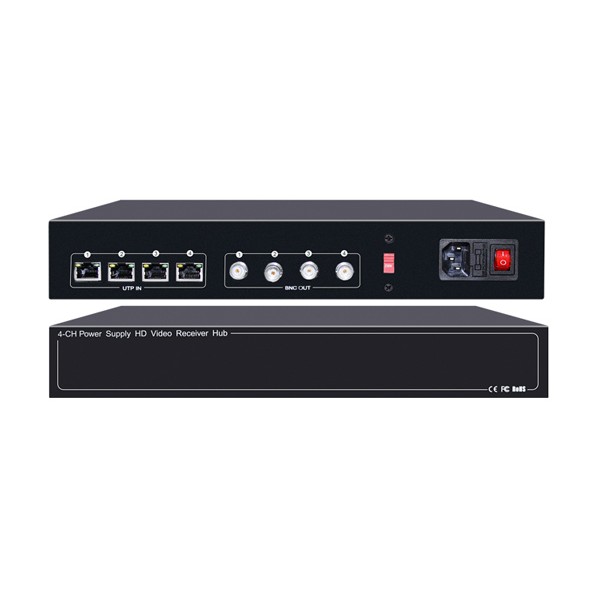 FOLKSAFE video and power receiver hub FS-HD4604VPS...