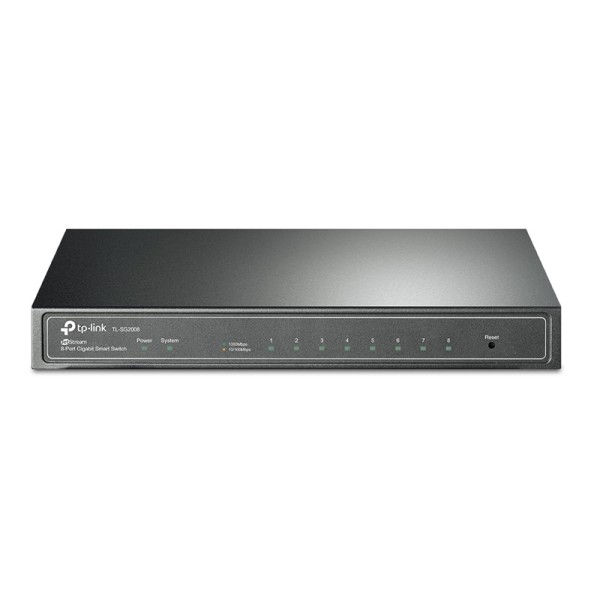 TP-LINK JetStream smart switch TL-SG2008, 8-Port G...