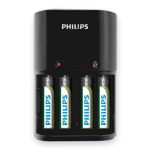 PHILIPS φορτιστής μπαταριών AA +...