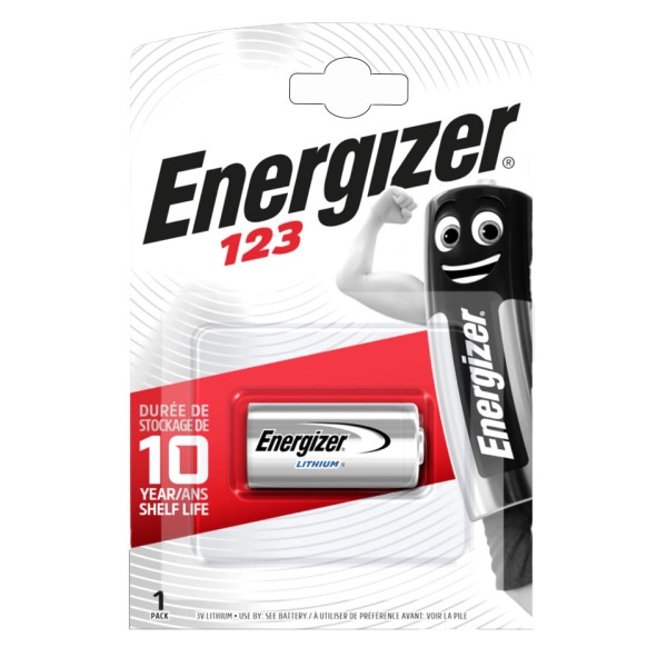 ENERGIZER μπαταρία λιθίου CR123A, 3V...