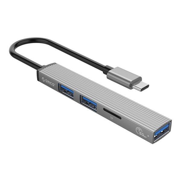 ORICO USB hub AH-12F με card reader, 3 θυρώ...