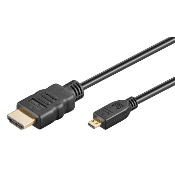 GOOBAY καλώδιο micro HDMI σε HDMI 53784 ...