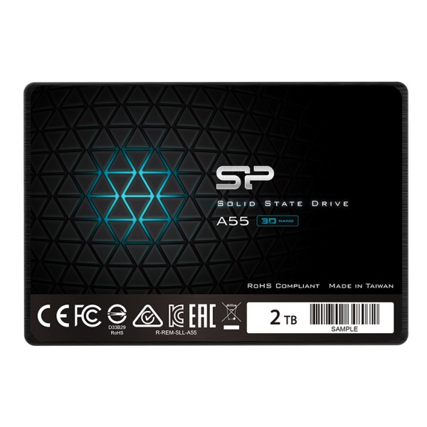 SILICON POWER SSD A55 2TB, 2.5", SATA III, 50...