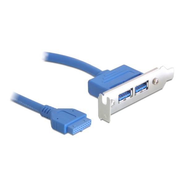 DELOCK κάρτα επέκτασης USB 19 pin σ...