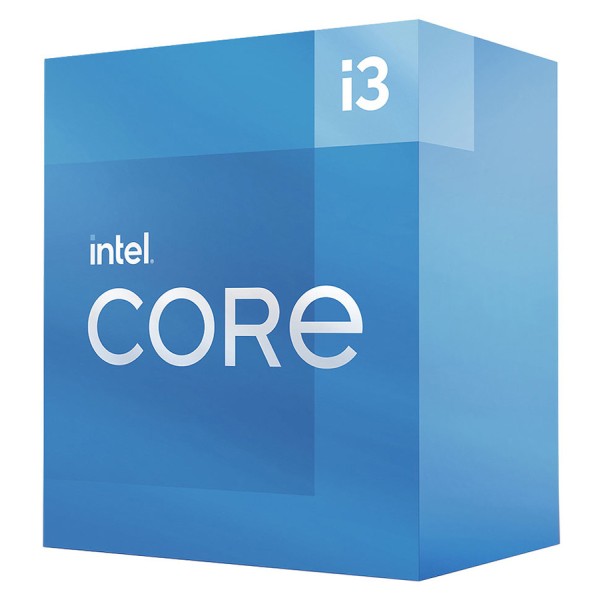 INTEL CPU Core i3-12100F, 4 Cores, 3.30GHz, 12MB C...