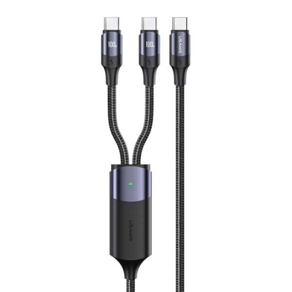 USAMS καλώδιο USB-C σε 2x USB-C US-SJ551,...