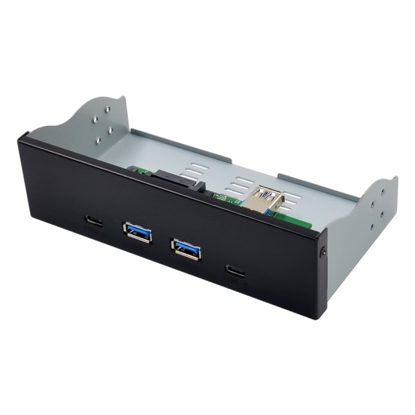 POWERTECH front panel 5.25" σε 2x USB 3.1 +...