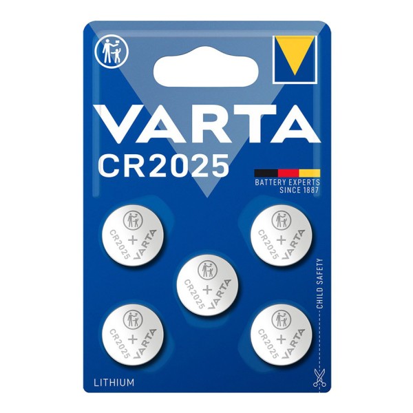 VARTA μπαταρία λιθίου CR2025, 3V, 5...