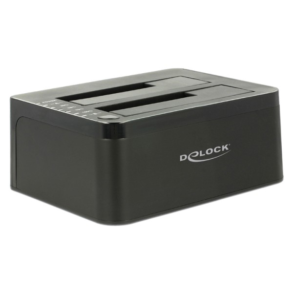 DELOCK docking station 62661, clone function, 2x H...