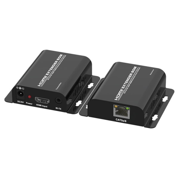 POWERTECH HDMI video extender CAB-H148 μέσω κ...