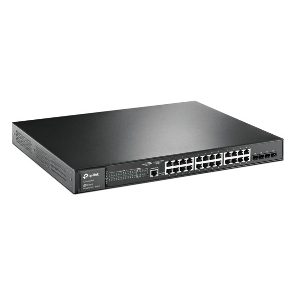 TP-LINK L2 Managed Switch TL-SG3428MP, 24x PoE+, 4...