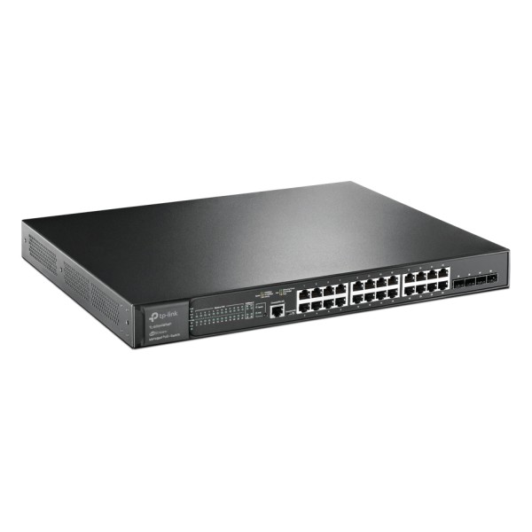 TP-LINK L2+ Managed Switch TL-SG3428XMP, 24x PoE+,...