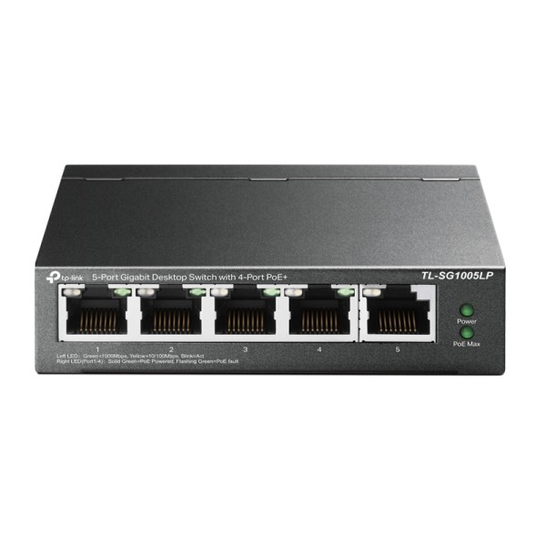 TP-LINK desktop switch TL-SG1005LP, 5-Port Gigabit...