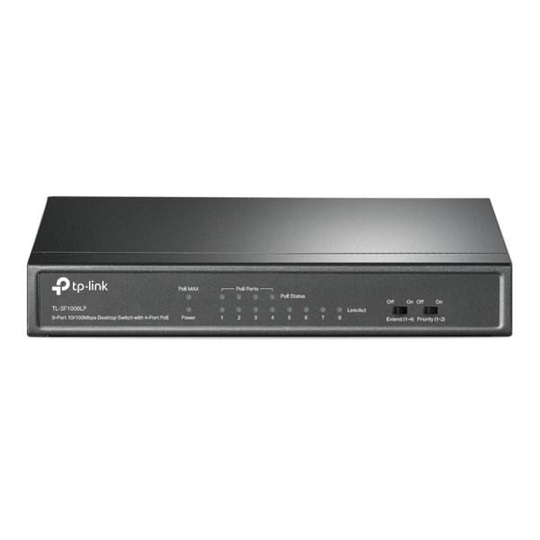 TP-LINK desktop switch TL-SF1008LP, 8-Port 10/100M...