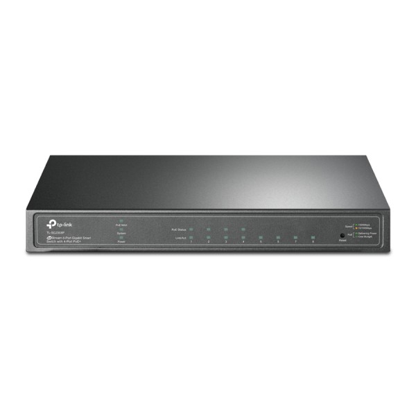 TP-LINK JetStream switch TL-SG2008P, 8-Port Gigabi...