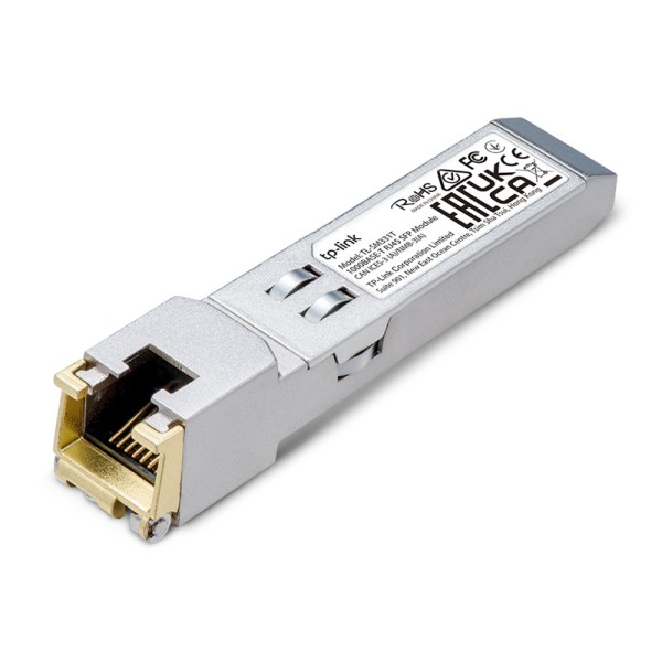 TP-LINK 1000BASE-T RJ45 SFP Module TL-SM331T, έω...