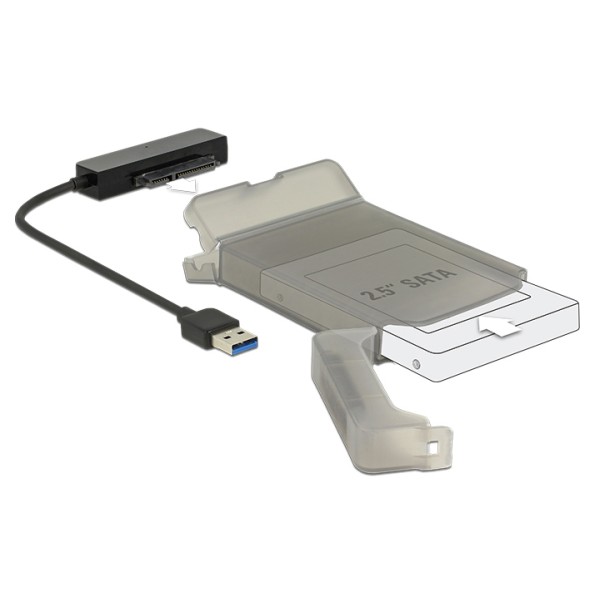 DELOCK αντάπτορας USB σε SATA 62742 μ...