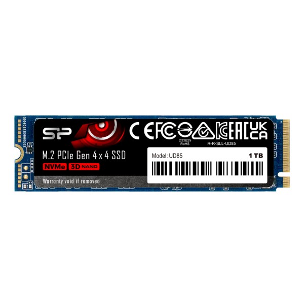 SILICON POWER SSD PCIe Gen4x4 M.2 2280 UD85, 1TB, ...