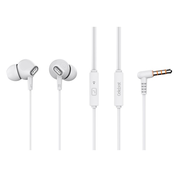 CELEBRAT earphones με μικρόφωνο G21, 3....