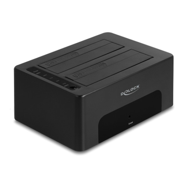 DELOCK docking station 64187, clone/erase function...