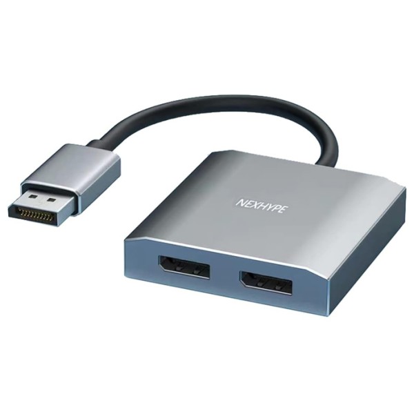 POWERTECH DisplayPort splitter CAB-DP068, 2 σε 1...