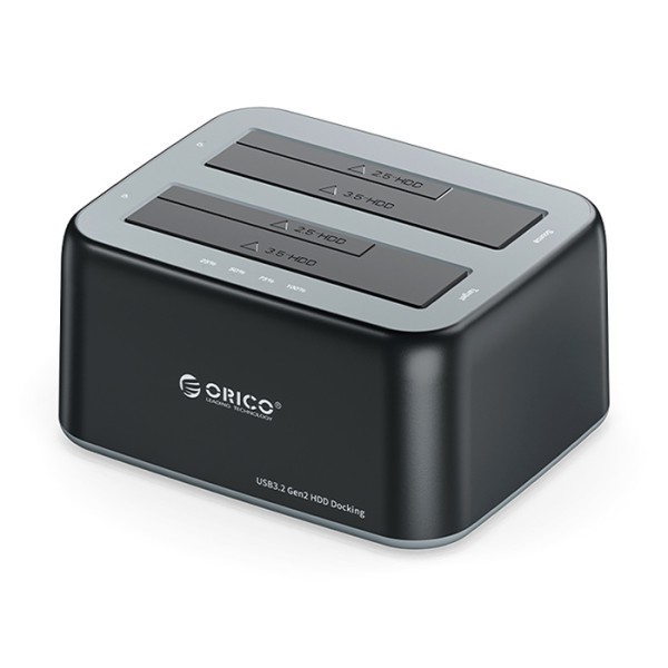 ORICO docking station 6829C3, 2x 2.5/3.5" HDD...