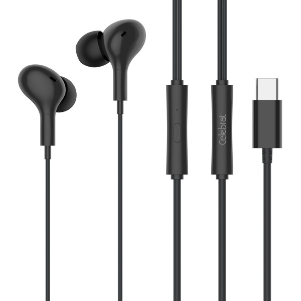 CELEBRAT earphones με μικρόφωνο D13, US...