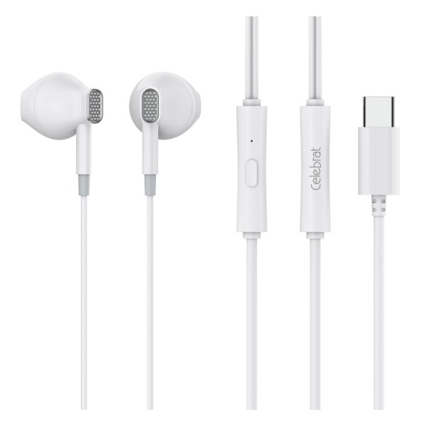 CELEBRAT earphones με μικρόφωνο D12, US...