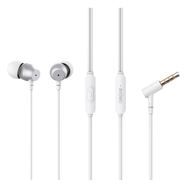 CELEBRAT earphones με μικρόφωνο D11, 3....