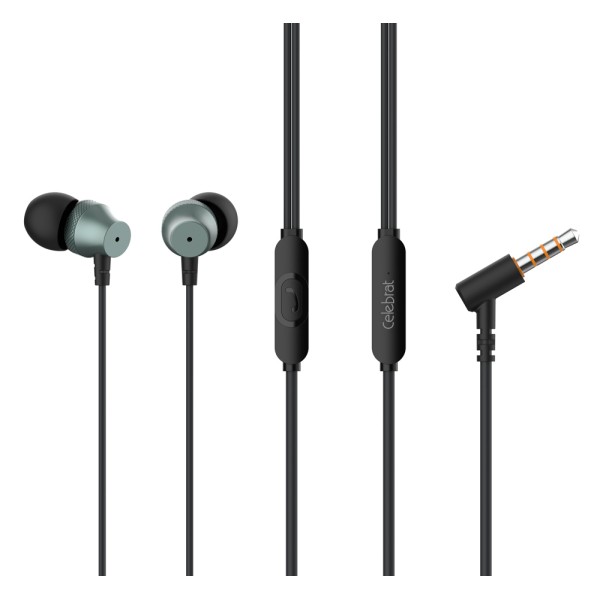 CELEBRAT earphones με μικρόφωνο D11, 3....