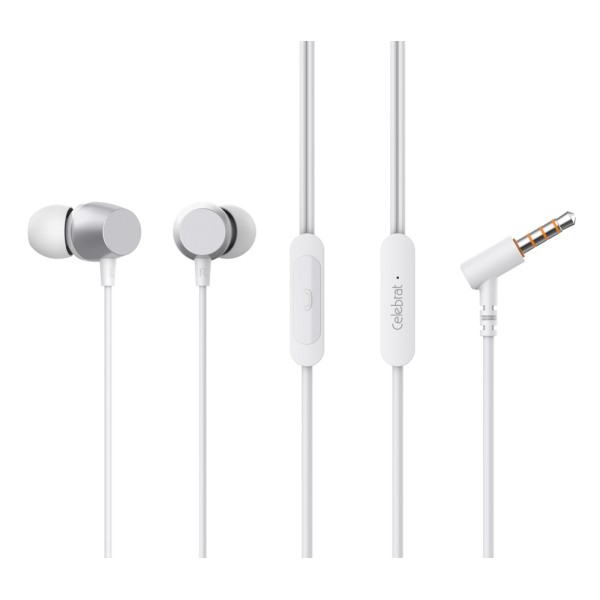 CELEBRAT earphones με μικρόφωνο D10, 3....