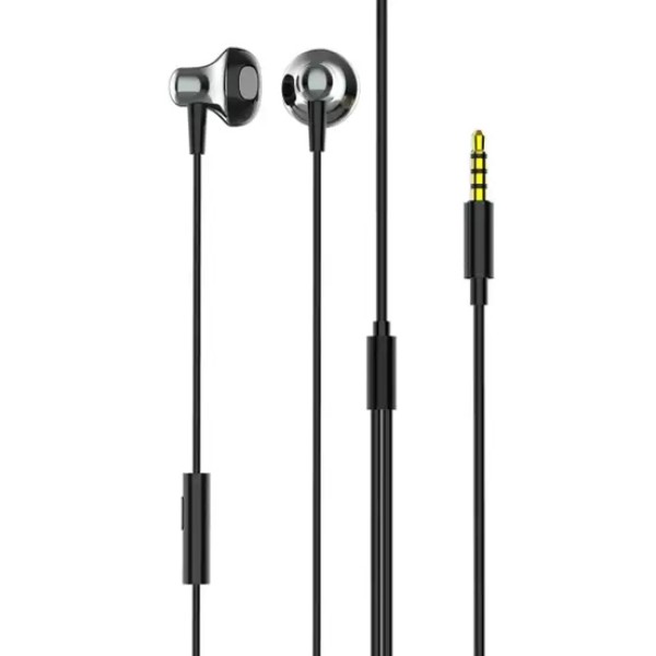 LDNIO earphones με μικρόφωνο HP08, 3.5m...