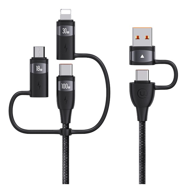 USAMS καλώδιο USB/USB-C σε 3 in 1 US-SJ64...