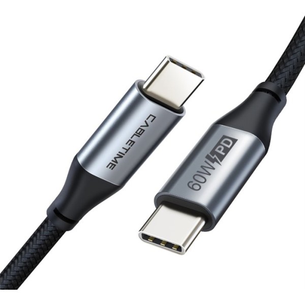 CABLETIME καλώδιο USB-C σε USB-C CT-CMCM,...